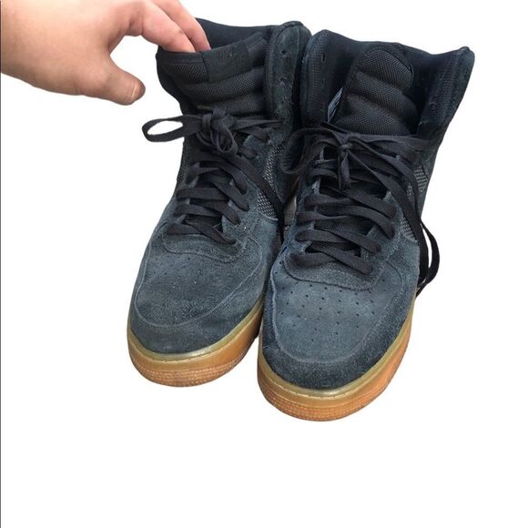 RARE 2016 Nike Air Force 1 High 07 LV8 Black Gum Size 12 - Picture 7 of 16